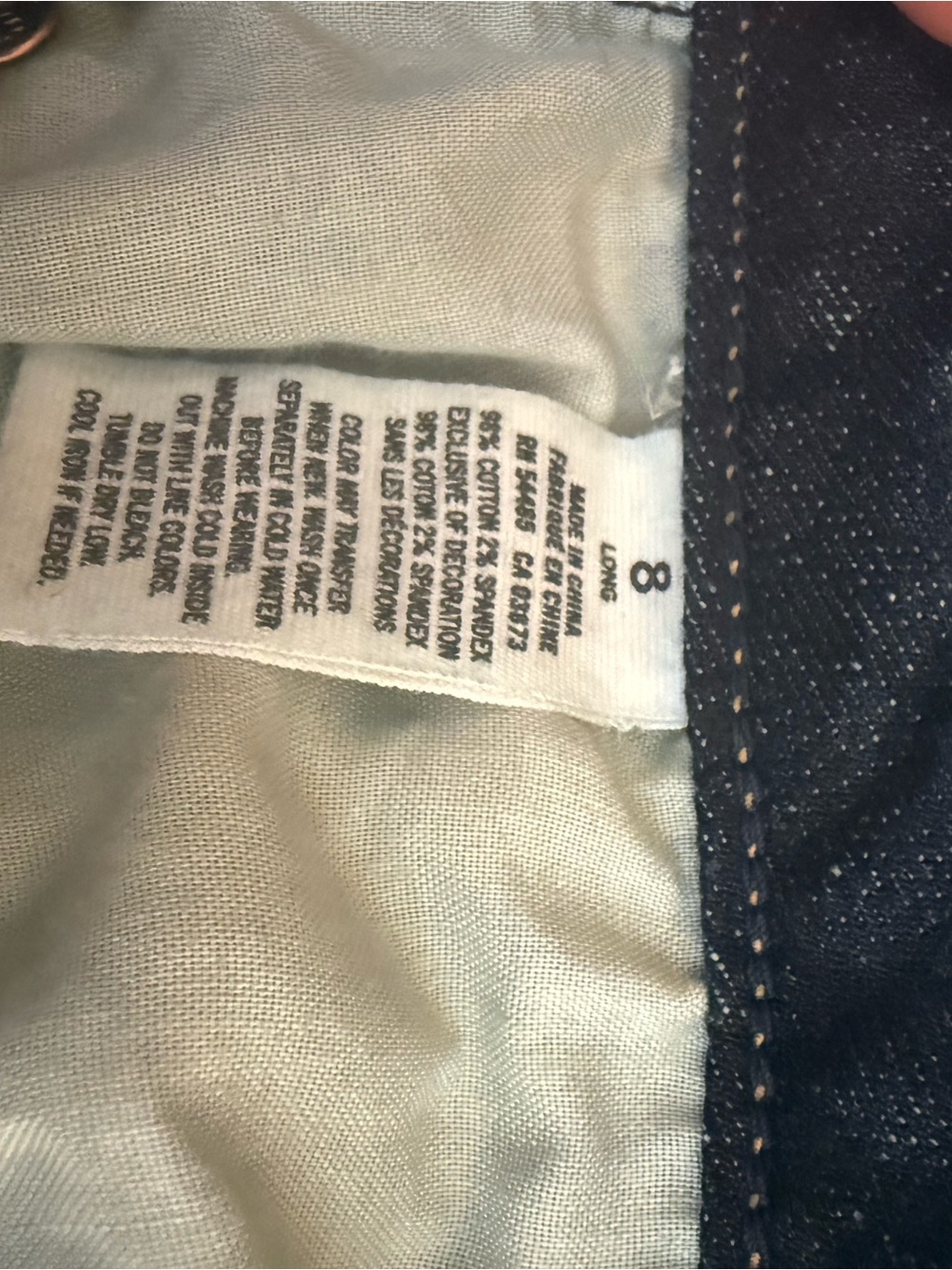American Eagle Outfitters Dark Indigo Bootcut Jeans - Picture 8 of 8